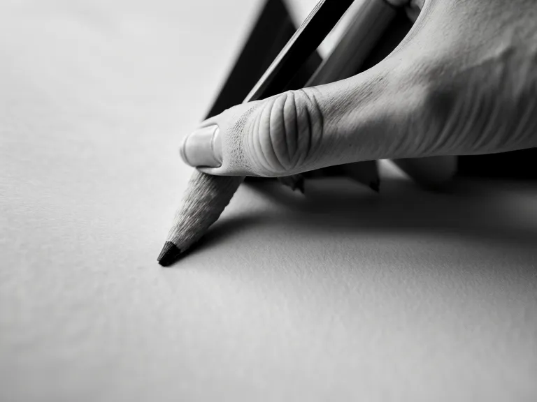 Bleistiftskizze für Brush Lettering lernen: Grundstriche vor dem Nachziehen mit Tinte