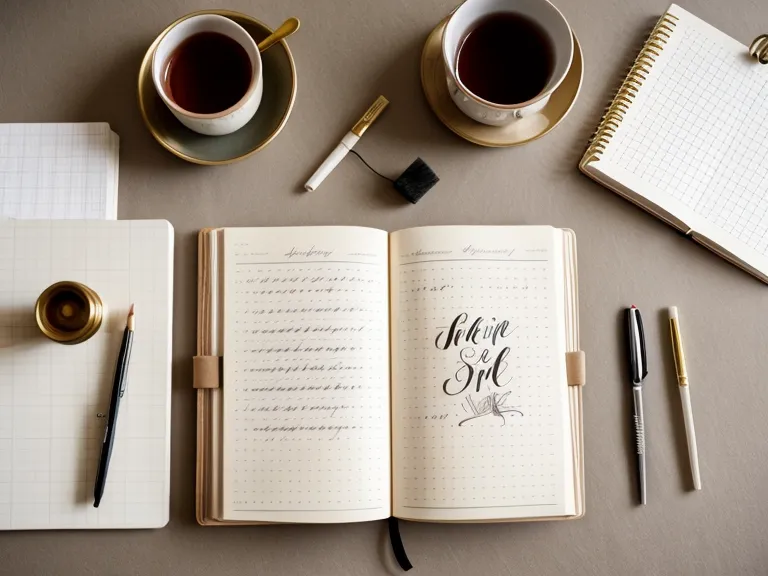 Handlettering lernen Dauer: Wie lange man für echte Fortschritte üben muss