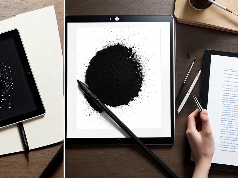 Digital Lettering Kurs im Vergleich zu analogem Handlettering: iPad mit Procreate neben Brush Pen auf Papier